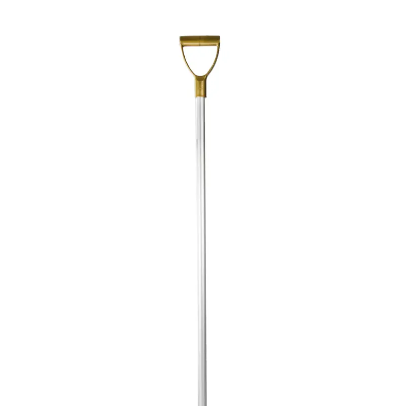 Stallgreipskaft V-plast aluminium 115 cm 