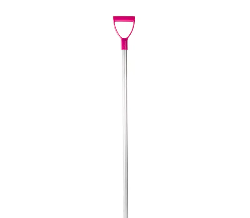 Stallgreipskaft V-plast aluminium 115 cm 