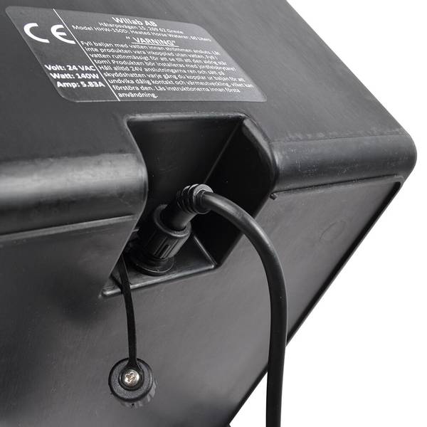 Varmebalje rektangul&aelig;r 60l Willab