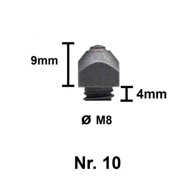 Hovedbilde Tuna brodd 10-4 M8 9mm