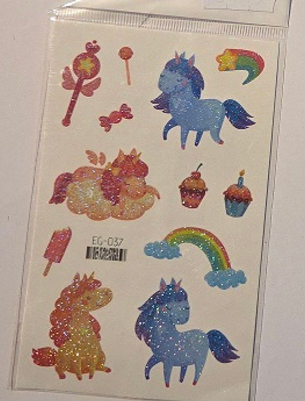 Glitter tattoo