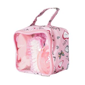 Hovedbilde B&oslash;rstesett rosa