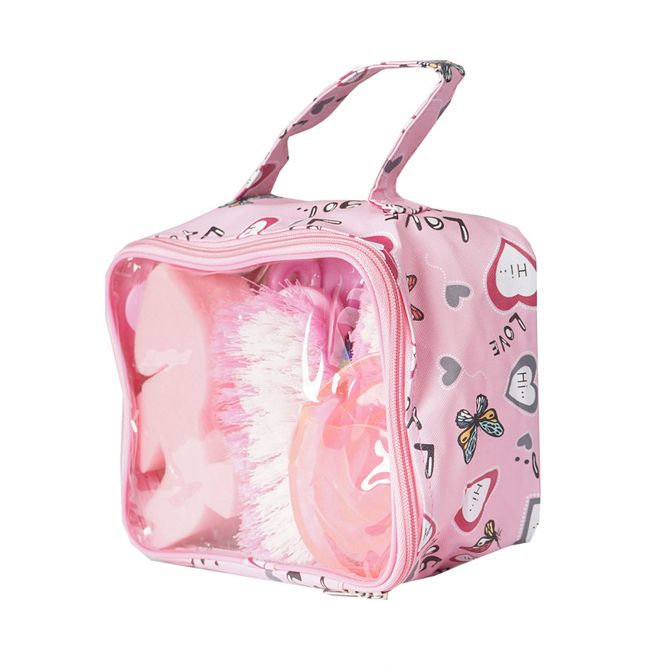 Hovedbilde Børstesett rosa
