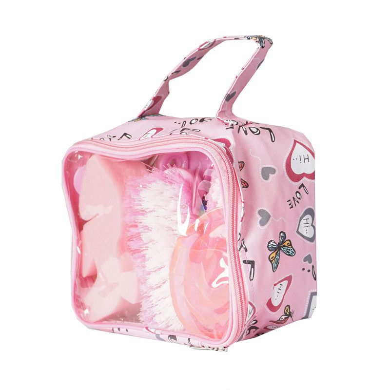 Børstesett rosa