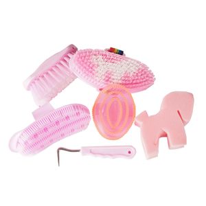 Hovedbilde B&oslash;rstesett rosa