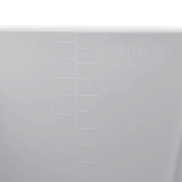 Varmebalje rektangul&aelig;r 60l Willab